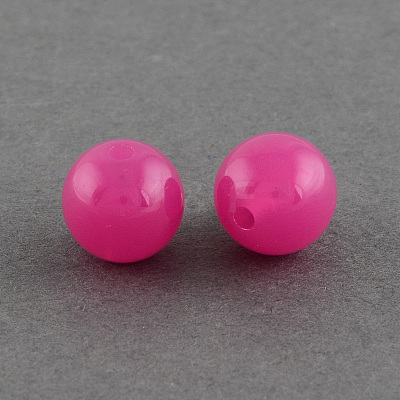 Imitation Jelly Acrylic Beads SACR-R836-10mm-13-1