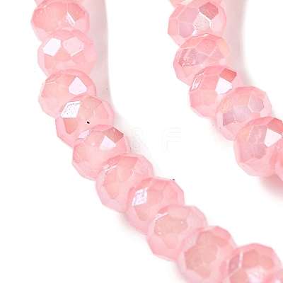 Baking Electroplate Glass Beads Strands DGLA-A039-J2MM-B08-1