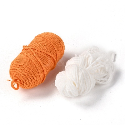 DIY Cotton Cup Mat Punch Needle Kits DIY-K032-38C-1