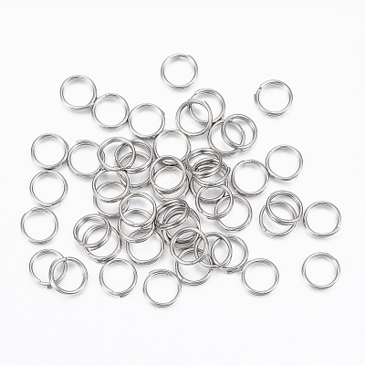 Tarnish Resistant 304 Stainless Steel Split Rings STAS-H413-03P-1