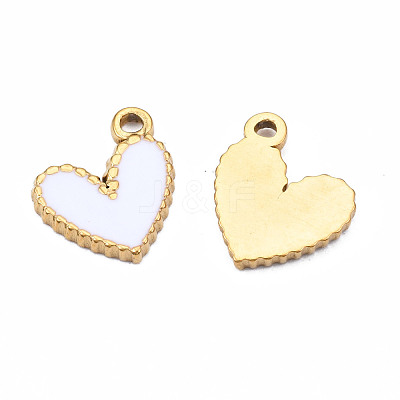304 Stainless Steel Charms STAS-S080-044G-NR-1