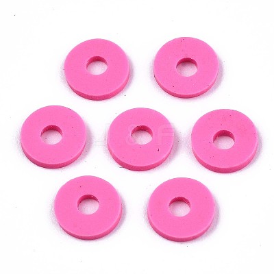 Handmade Polymer Clay Beads LS-CLAY-Q251-8.0mm-57-1