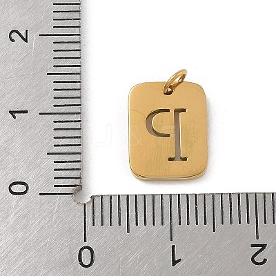 304 Stainless Steel Charms STAS-R001-01G-P-1
