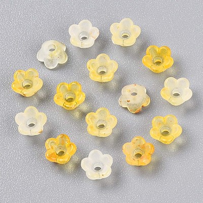 Frosted Transparent Acrylic Beads LS-X-OACR-N137-72G-1