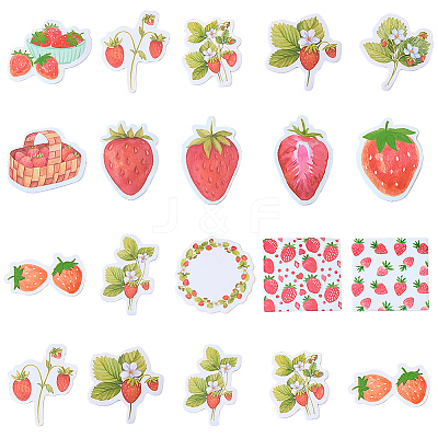 2Bags Paper Self Adhesive Decorative Stickers AJEW-SP0003-91-1