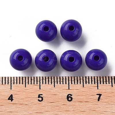 Opaque Acrylic Beads LS-X-MACR-S370-C8mm-A36-1