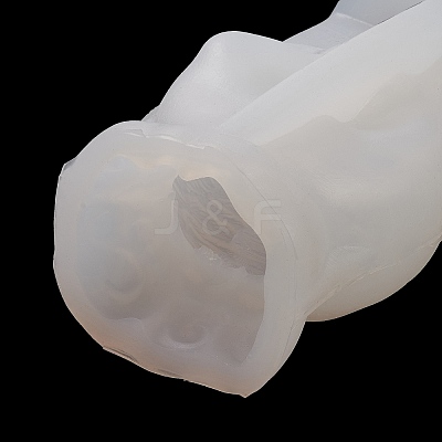 DIY Nativity Scene Candle Silicone Statue Molds AJEW-M212-01C-1