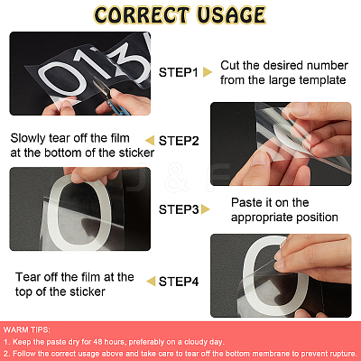 Waterproof Self Adhesive Craft Stickers DIY-GF0002-59B-01-1