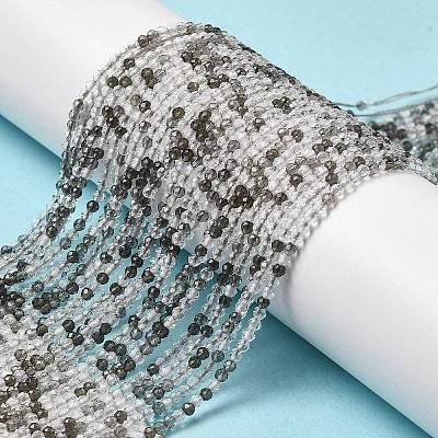 Transparent Glass Beads Strands GLAA-H027-01F-1
