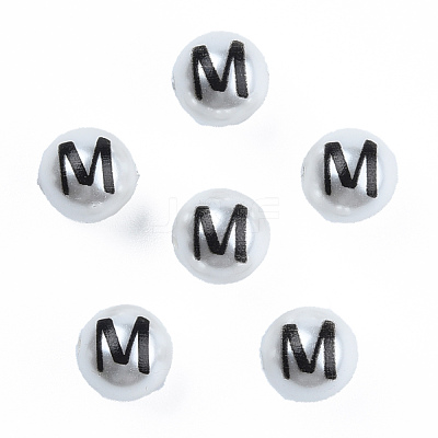 ABS Plastic Imitation Pearl Beads KY-N015-148M-1