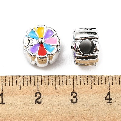 CCB Plastic European Beads CCB-P015-02P-01-1