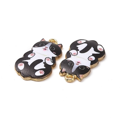 Alloy Enamel Pendants FIND-E031-02-M-1