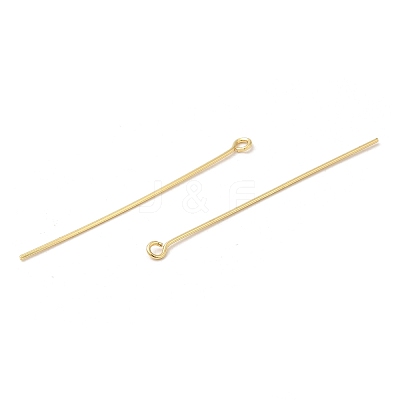 Brass Eye Pins KK-Q780-02G-1