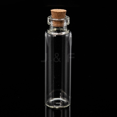 Glass Jar Glass Bottle for Bead Containers X-CON-E008-60x16mm-1