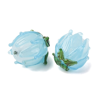 Handmade Lampwork Beads LAMP-F041-02D-1