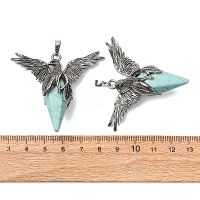 Natural & Synthetic Mixed Stone Pendants GG-C001-02-1