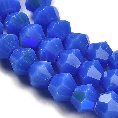 Opaque Solid Color Imitation Jade Glass Beads Strands LS-EGLA-A039-P4mm-L11-1
