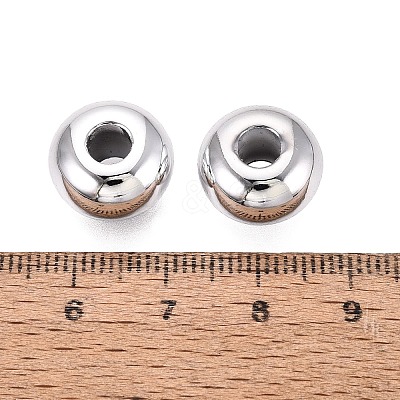 UV Plating Acrylic European Beads OACR-N160-26B-1
