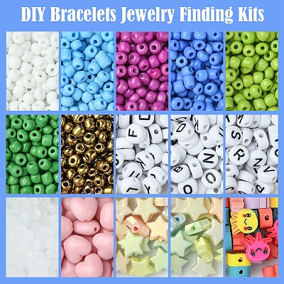 DIY Bracelets Jewelry Finding Kits DIY-FS0007-83-1