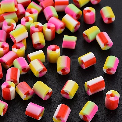 Handmade Polymer Clay Beads CLAY-SZ0001-94A-1