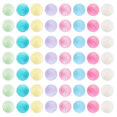 200Pcs Opaque ABS Plastic Beads MACR-TA0002-85-1