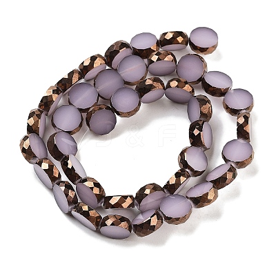 Imitation Jade Glass Beads Strands GLAA-H032-03-01-1