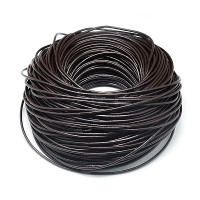 Round Cowhide Leather Cord WL-Q007-4mm-6-1