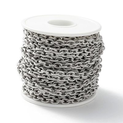 Tarnish Resistant 304 Stainless Steel Cable Chains STAS-P300-02P-1