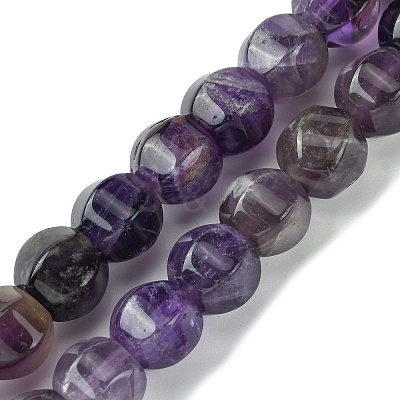Natural Amethyst Beads Strands G-H023-A08-01-1