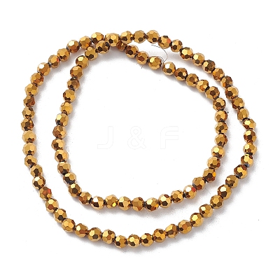 Electroplate Glass Beads Strands LS-EGLA-K015-10D-1