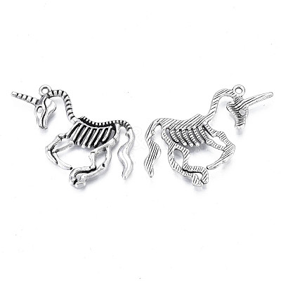 Tibetan Style Alloy Pendants TIBE-N010-54-1