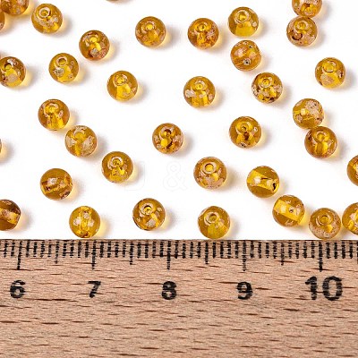 Picasso Baking Paint Glass Seed Beads SEED-N007-35C-1