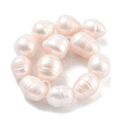 Natural Cultured Freshwater Pearl Beads Strands PEAR-P062-11B-1