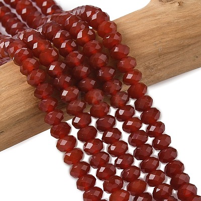 Natural Carnelian Bead Strands G-D344-A19-01-1