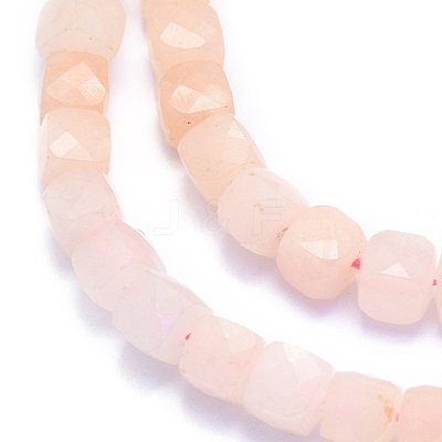 Natural Pink Aventurine Beads Strands G-K310-B05-1