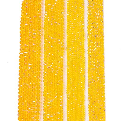 Electroplate Glass Beads Strands LS-EGLA-A044-T6mm-L05-1