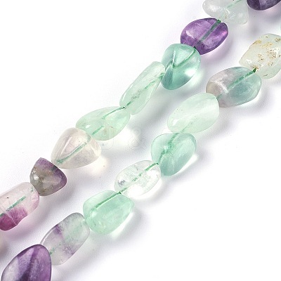 Natural Fluorite Beads Strands LS-G-L493-11-1