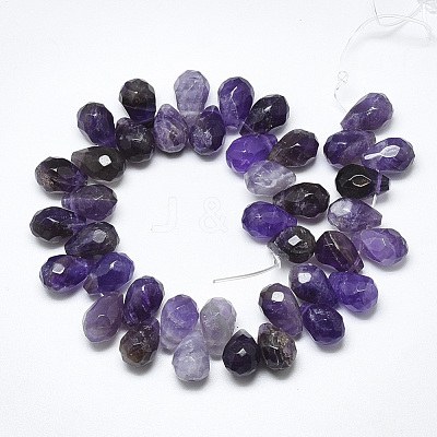 Natural Amethyst Beads Strands G-S357-C01-20-1