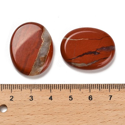 Natural Red Jasper Cabochons G-C166-02B-1