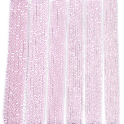 Electroplate Glass Beads Strands LS-EGLA-A044-J8mm-A02-1