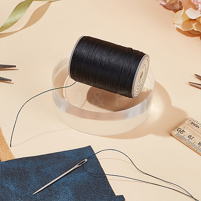 Round Waxed Polyester Thread String YC-OC0001-07A-01-1