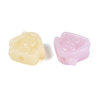 Imitation Jelly Plastic Beads KY-Q010-39-1