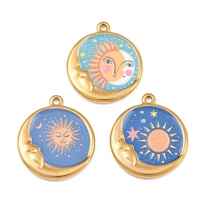 304 Stainless Steel Pendants SA-CBA4809-23G-1