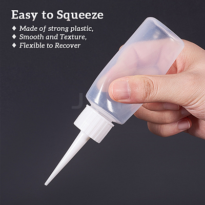 Plastic Glue Bottles Sets DIY-BC0002-49-1