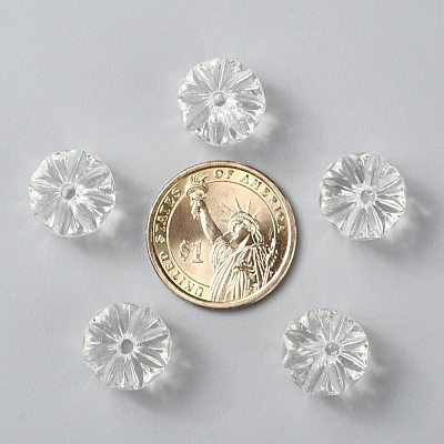 Transparent Acrylic Beads X-PL739-1
