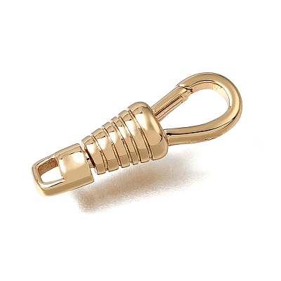 Brass Swivel Clasps KK-CBA4292-04G-1