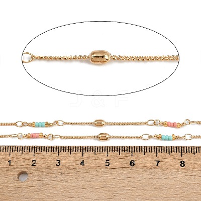 Brass Oval Link Chains CHC-H115-05G-1
