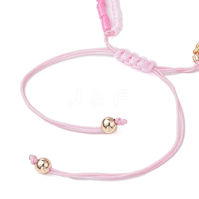 Adjustable Glass Seed Beaded Multi-strand Bracelets BJEW-MZ00137-1