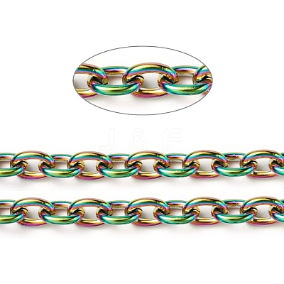 Ion Plating(IP) 304 Stainless Steel Cable Chains CHS-O008-03M-1