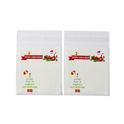 Christmas Theme Plastic Bakeware Bag OPP-Q004-05C-1